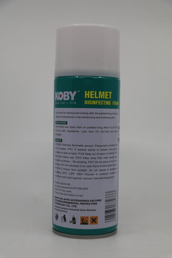 KOBY HELMET DISINFECTANT FOAM 450ML