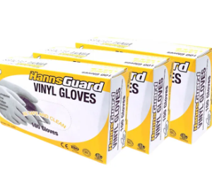 HANNSGUARD VINYL GLOVES