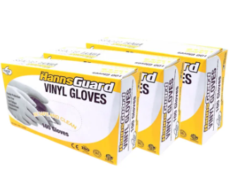 HANNSGUARD VINYL GLOVES