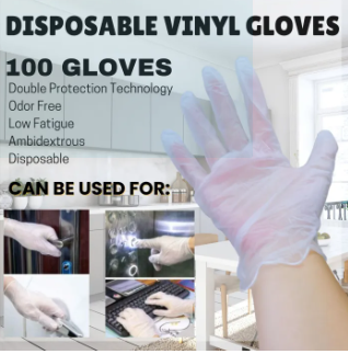 HANNSGUARD VINYL GLOVES