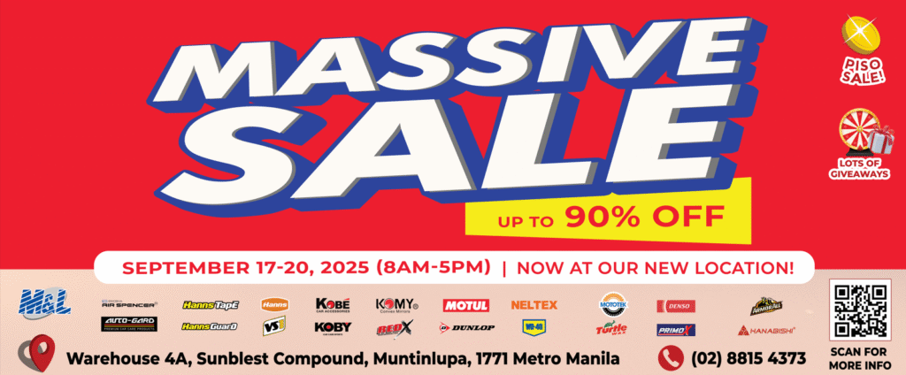 Massive Product Sale 2025: Discounts on Automotive & Home