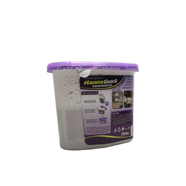 HANNSGUARD DEHUMIDIFIER LAVENDER 500ML WEB4 HANNSGUARD DEHUMIDIFIER LAVENDER 500ML
