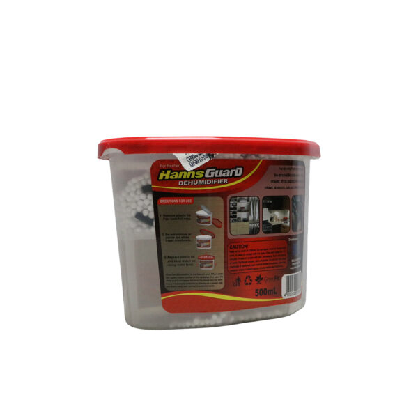 HANNSGUARD DEHUMIDIFIER W CHARCOAL 500ML WEB4 HANNSGUARD DEHUMIDIFIER W CHARCOAL 500ML
