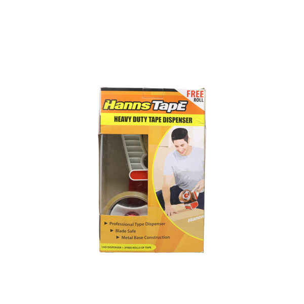 HANNSTAPE HEAVY DUTY TAPE W DISPENSER WEB1 HANNSTAPE HEAVY DUTY TAPE W DISPENSER
