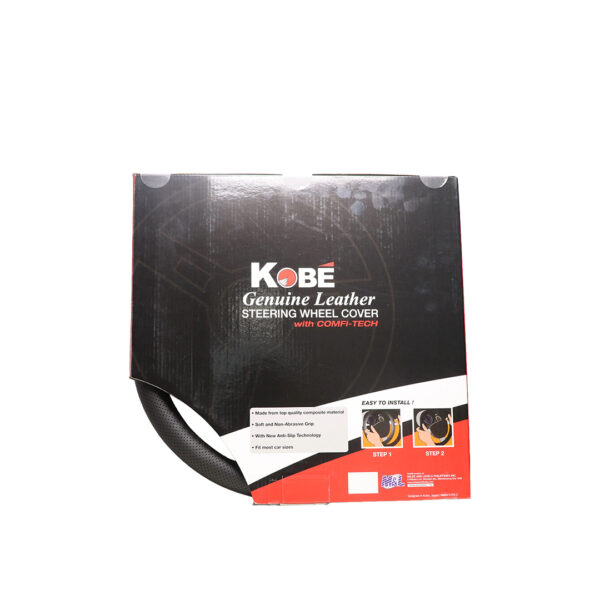 KOBE STEERING WHEEL COVER BLACKBLACK HL5048